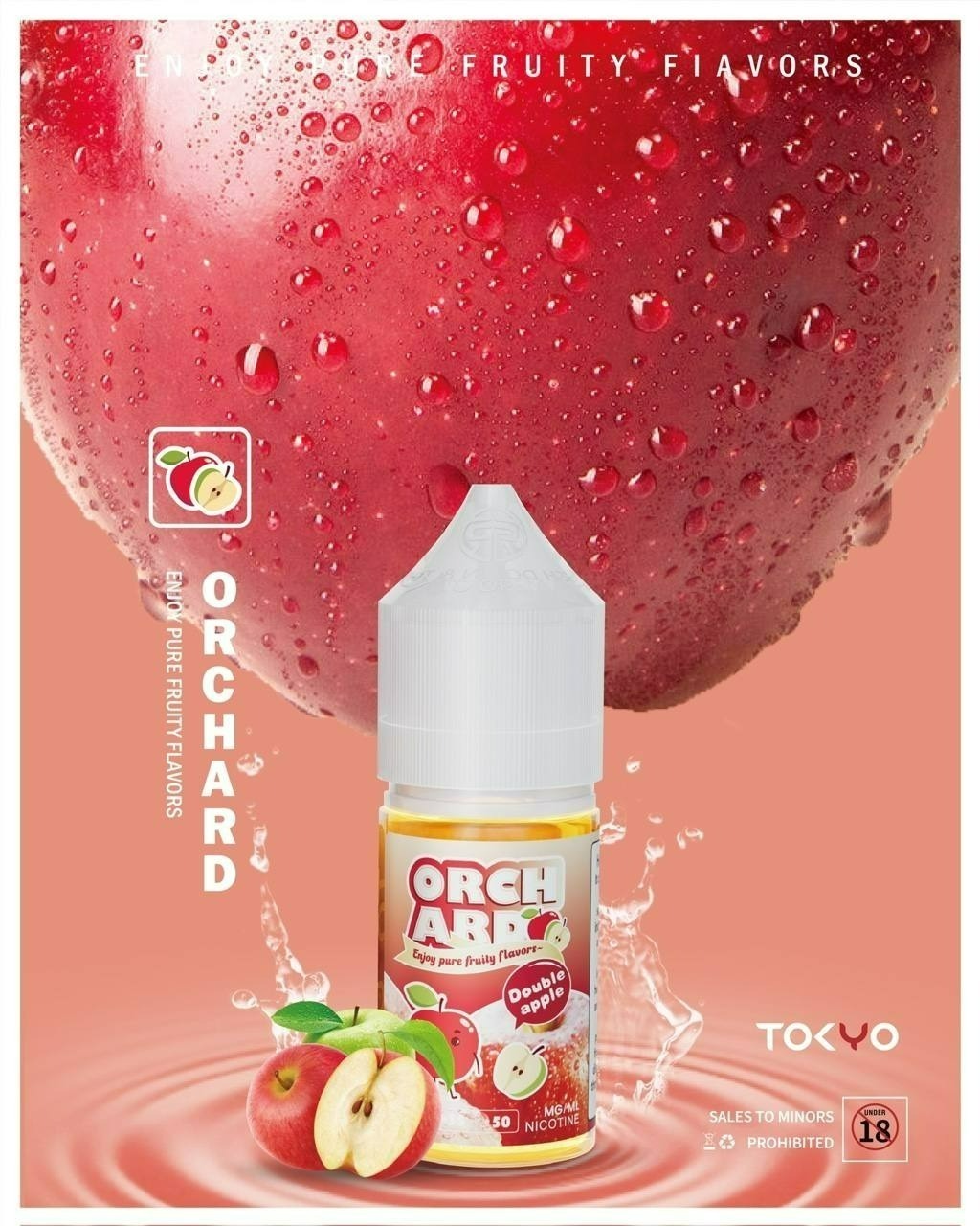 Orchard 果園 煙油（ 全系列無涼 ）  30ml 35mg