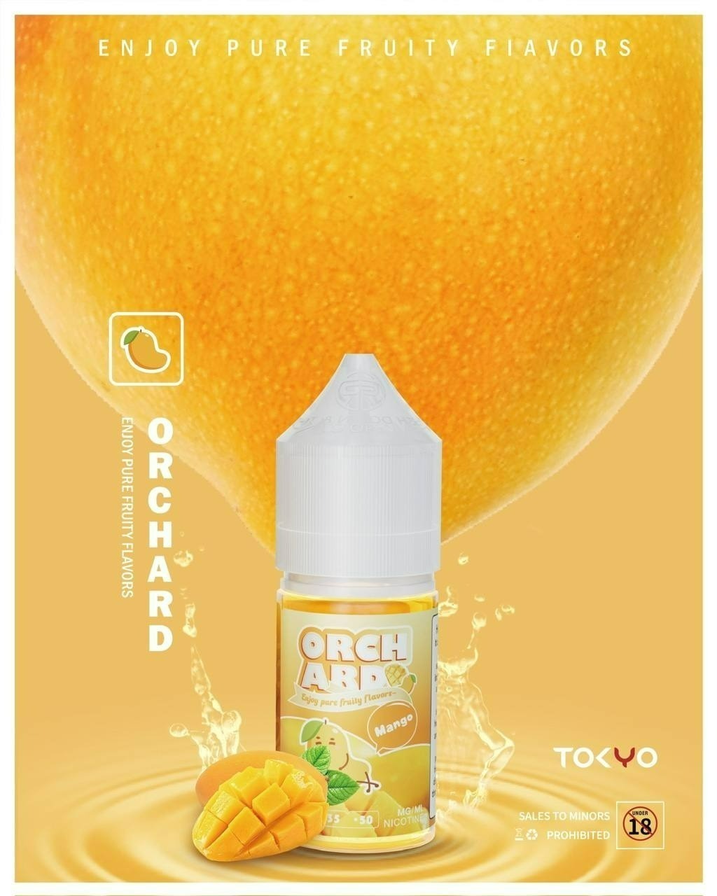 Orchard 果園 煙油（ 全系列無涼 ）  30ml 35mg