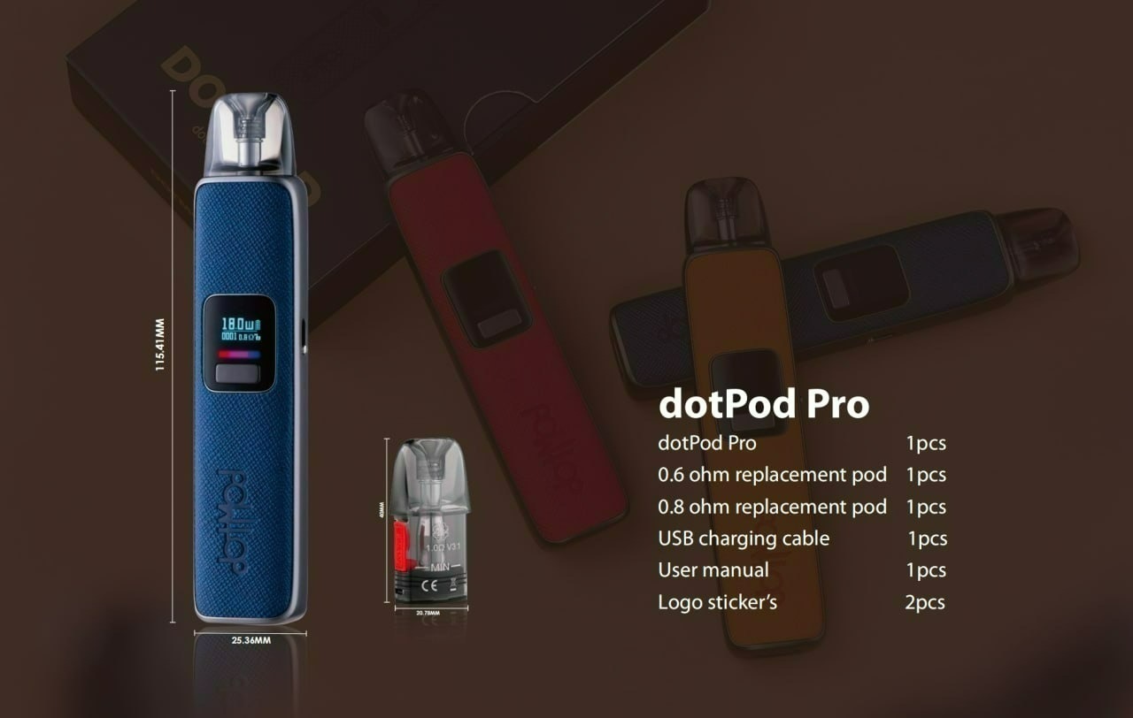 佩特里 Dotpod Pro 小煙主機 新品上市 首款搭配上質感螢幕
