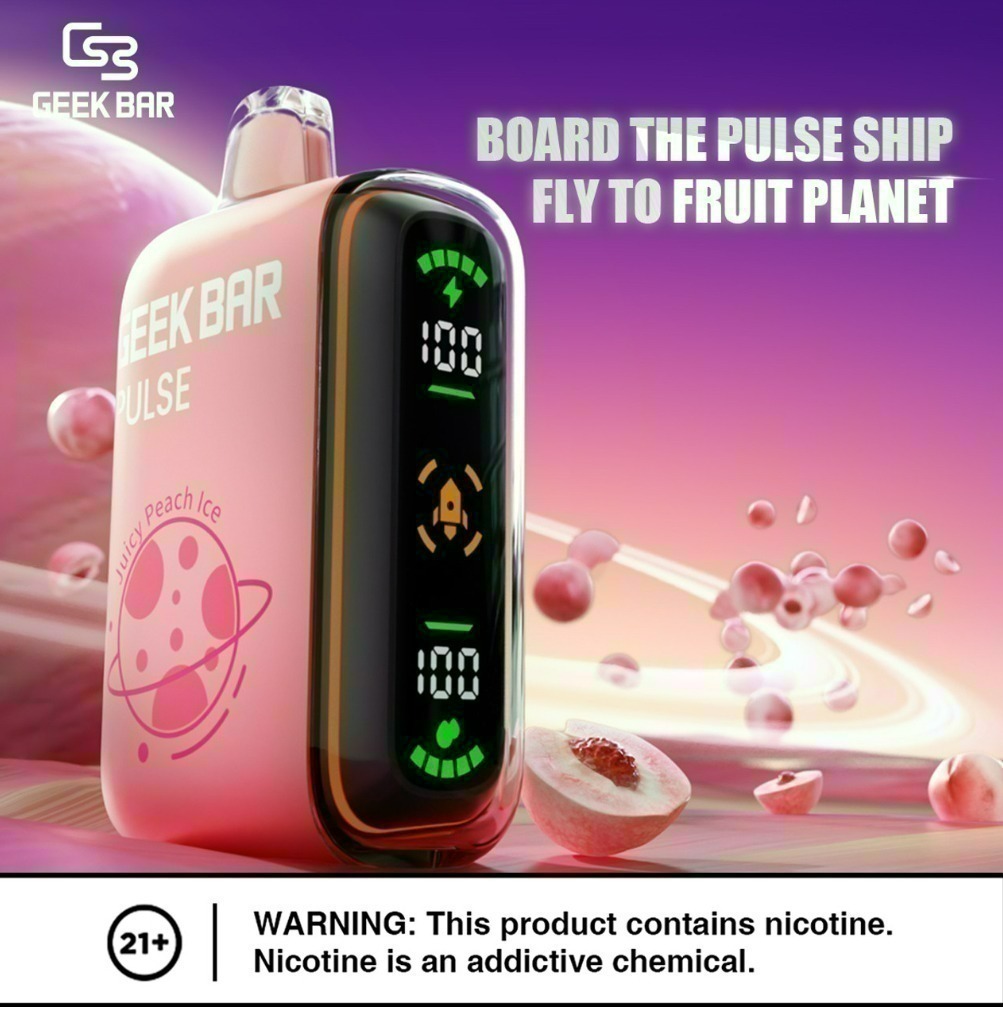 Geek bar 美國 GEEK BAR PULSE VAPE 脈衝/常規 2種模式