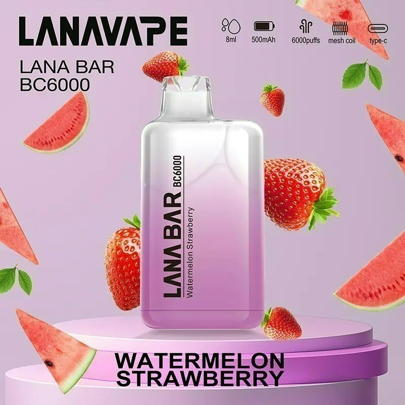 LANA 6000口 一次性拋棄式 可充電