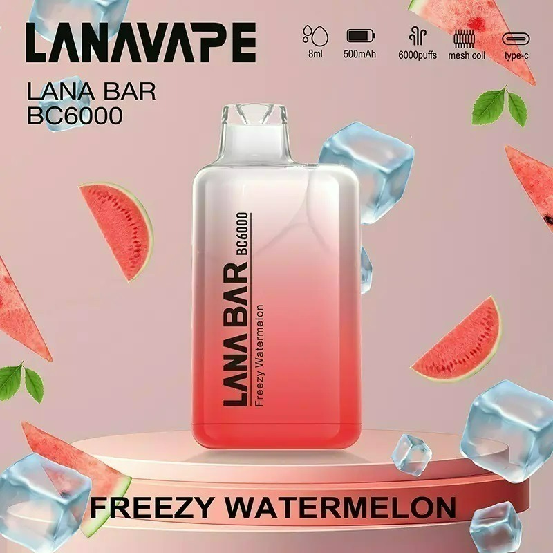 LANA 6000口 一次性拋棄式 可充電