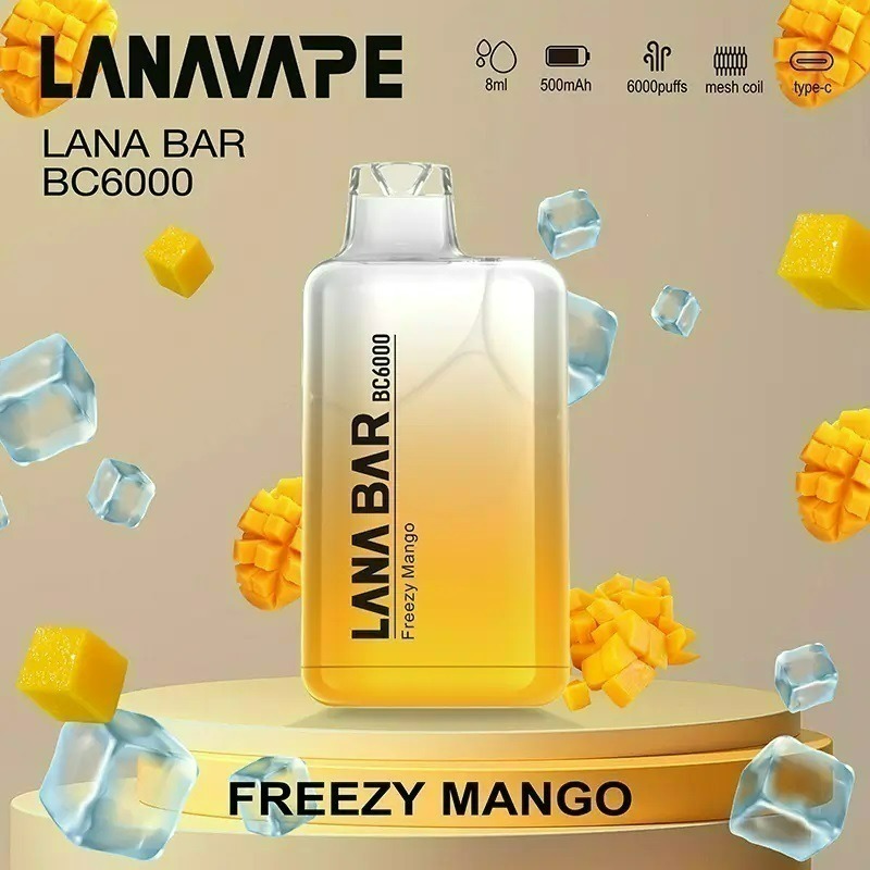 LANA 6000口 一次性拋棄式 可充電