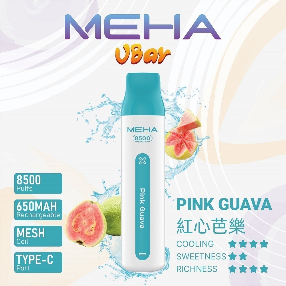 MEHA魅嗨拋棄式一次性 8500口VBar小白條