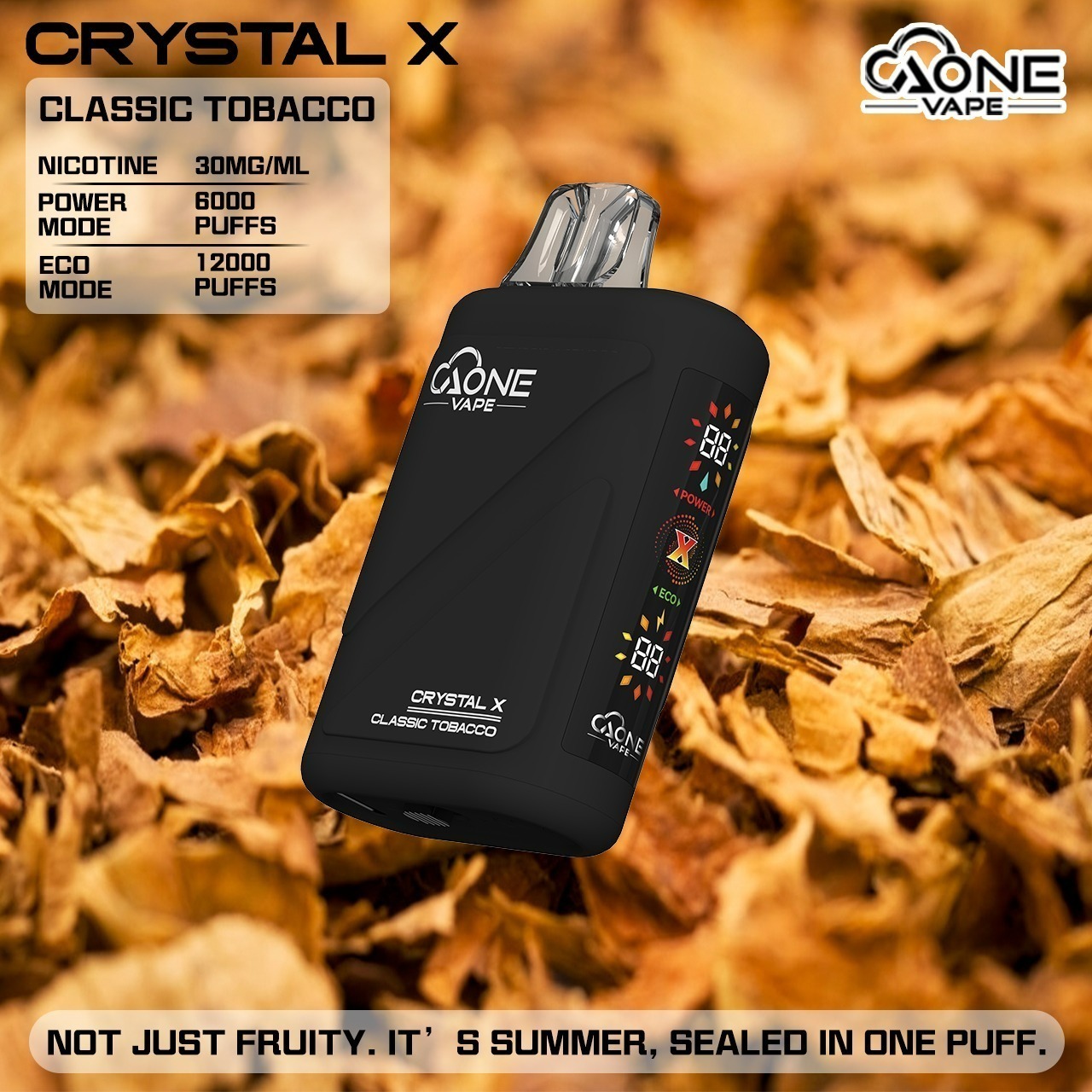 AONE VAPE Crystal 水晶 二代　12000口 一次性電子煙