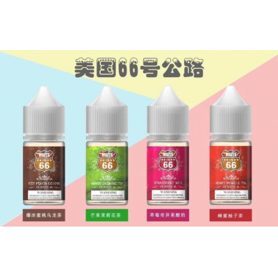 美國 ROUTE 66號公路 煙油  30ML 40MG