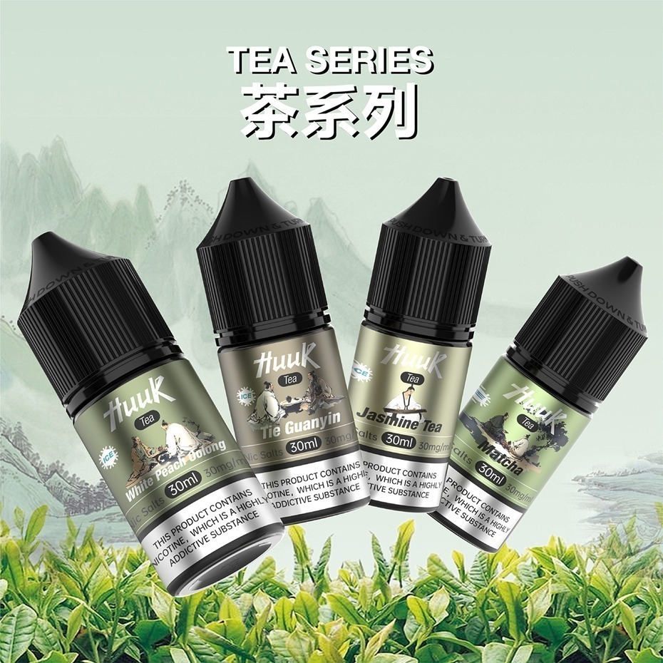 HUUK虎克菸油-源自美國技術 薄荷菸草 水果多個系列