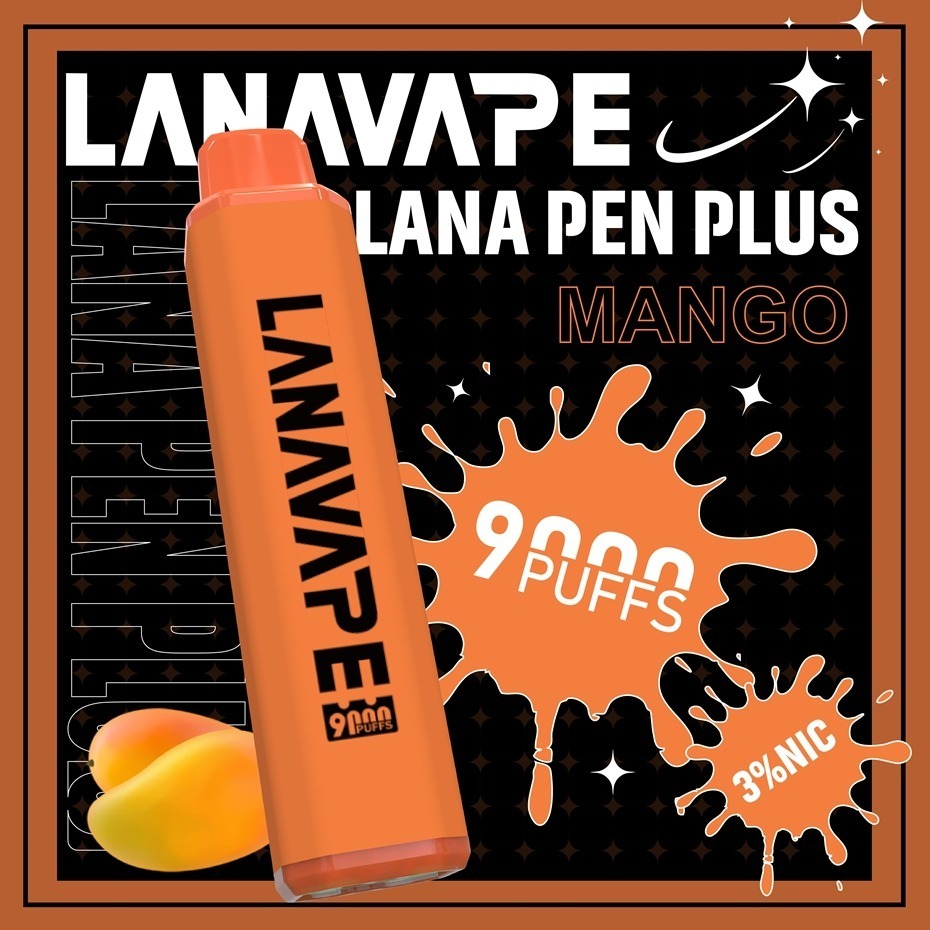 LANA9000口 一次性拋棄式 持久续航 & 快速充电