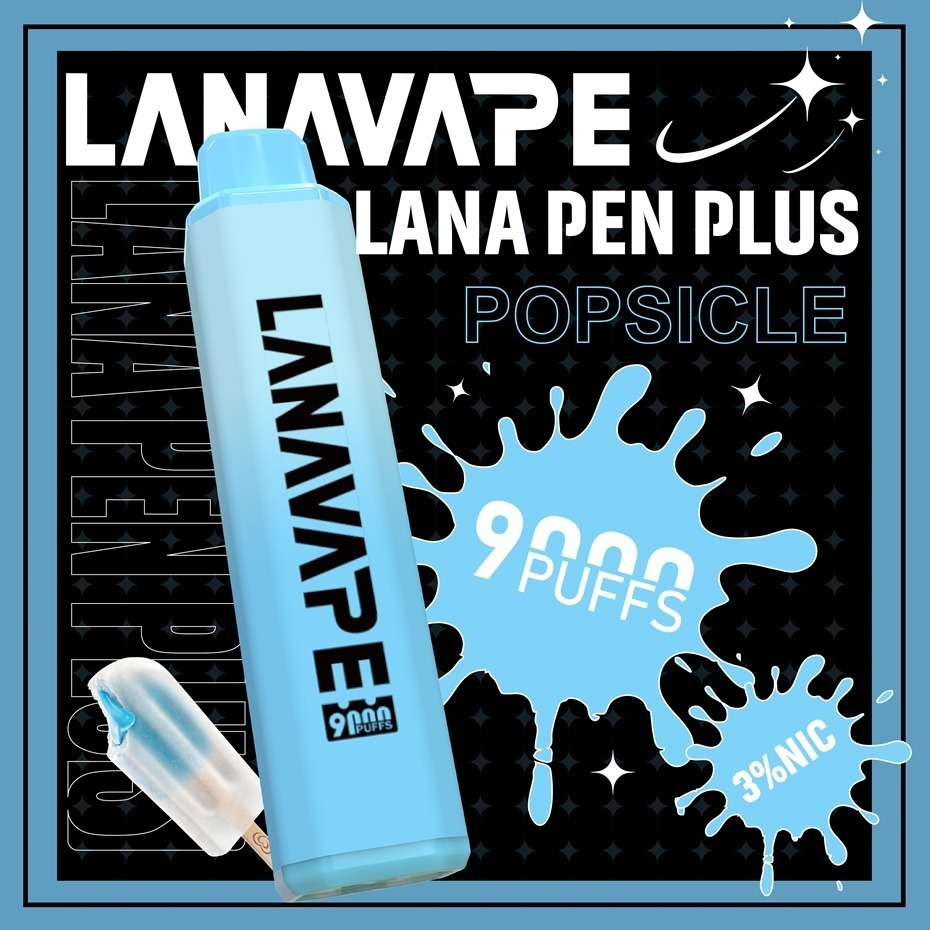 LANA9000口 一次性拋棄式 持久续航 & 快速充电