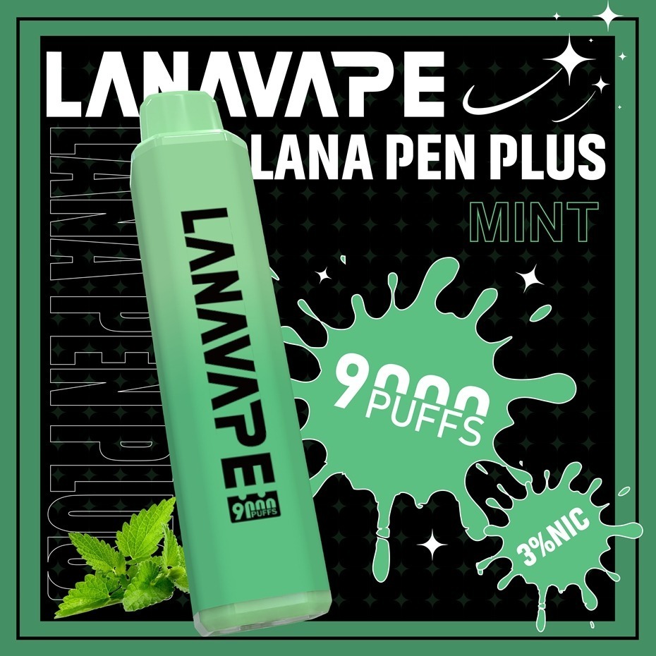 LANA9000口 一次性拋棄式 持久续航 & 快速充电