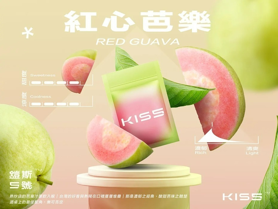 kiss5 Kiss5 鎧斯5號煙彈 單顆包裝 (通用RELX悅刻一代) SP2S 各式主機