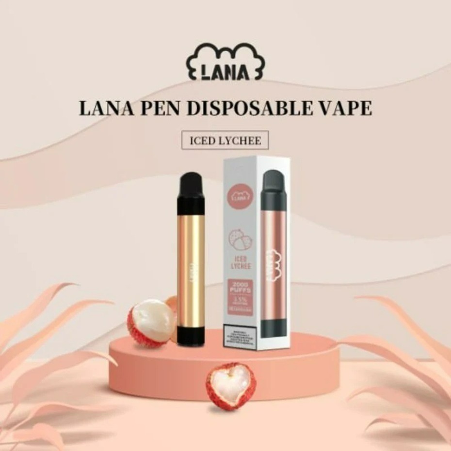 LANA PEN 2000口 一次性拋棄式煙彈 2000口大口數 3.5%